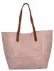 Torebka Damska Shopper Bag XXL z Kosmetyczką firmy Herisson H8805 Pudrowy Róż
